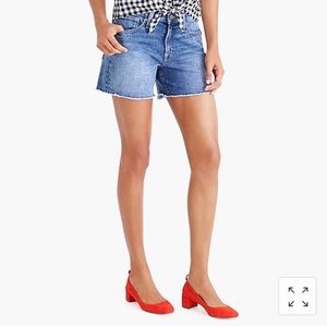 NWT J. Crew High-rise Cutoff Denim Shorts 25